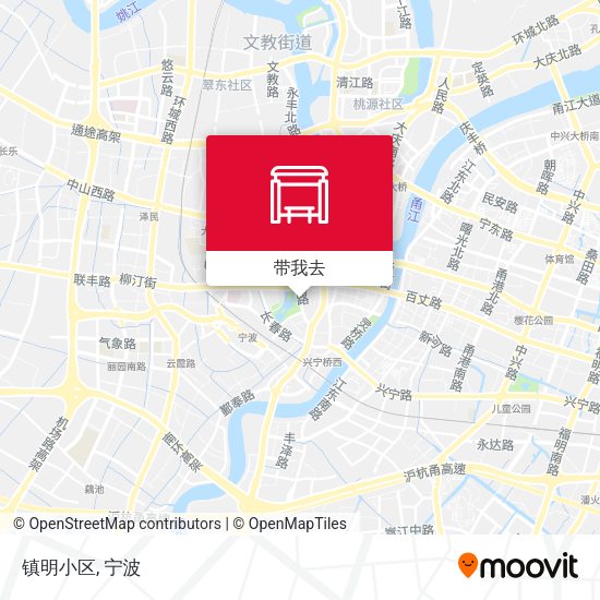 镇明小区地图