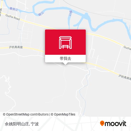 余姚阳明山庄地图