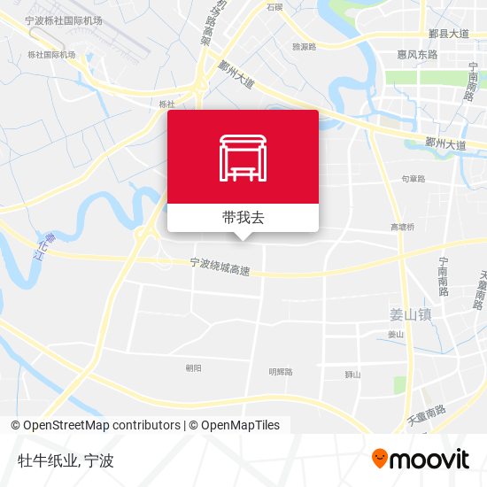 牡牛纸业地图