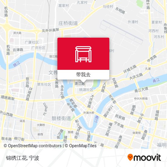 锦绣江花地图