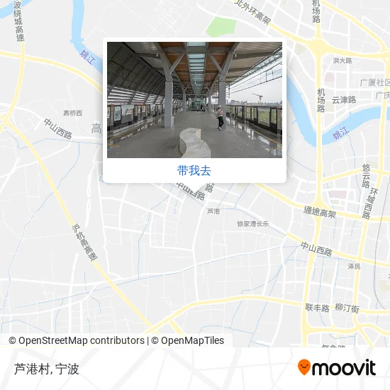 芦港村地图