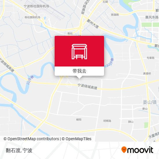 翻石渡地图