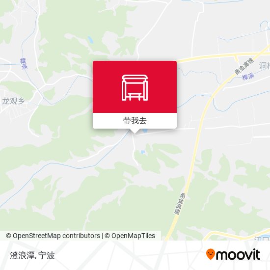 澄浪潭地图