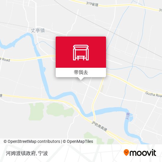 河姆渡镇政府地图