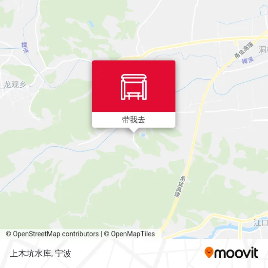 上木坑水库地图