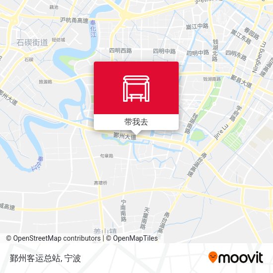 鄞州客运总站地图