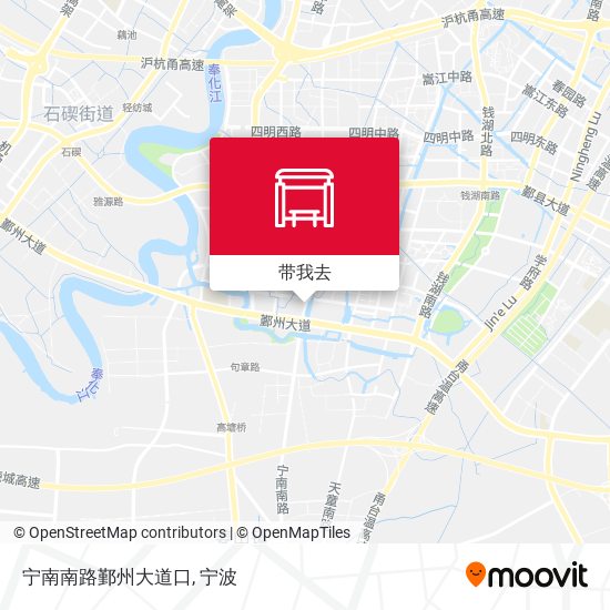 宁南南路鄞州大道口地图