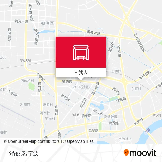 书香丽景地图