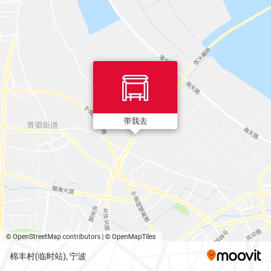 棉丰村(临时站)地图