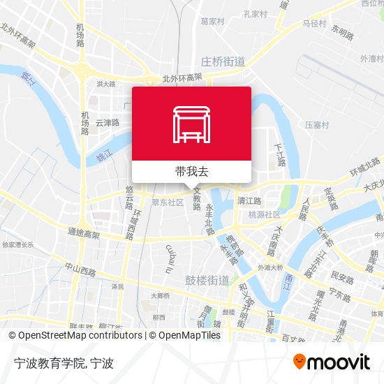 宁波教育学院地图