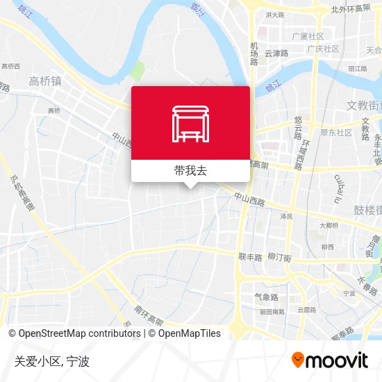 关爱小区地图