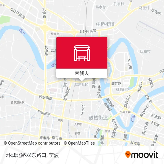 环城北路双东路口地图