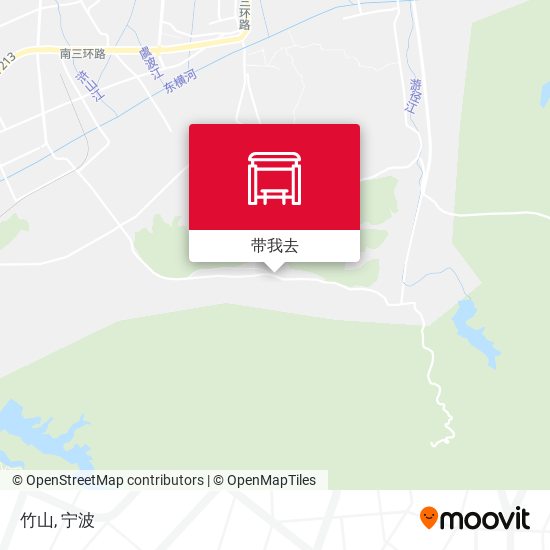 竹山地图