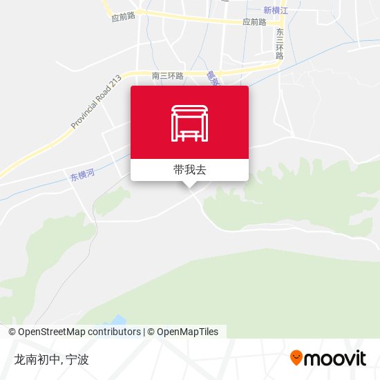 龙南初中地图