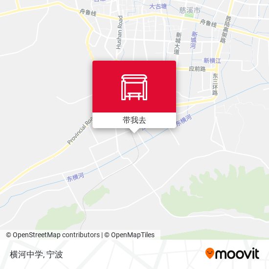 横河中学地图