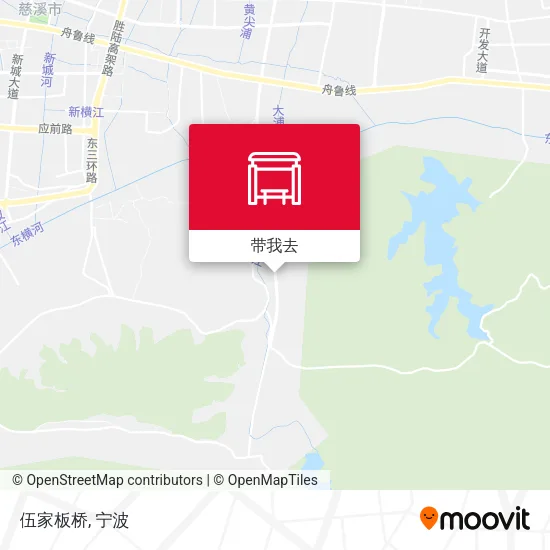 伍家板桥地图