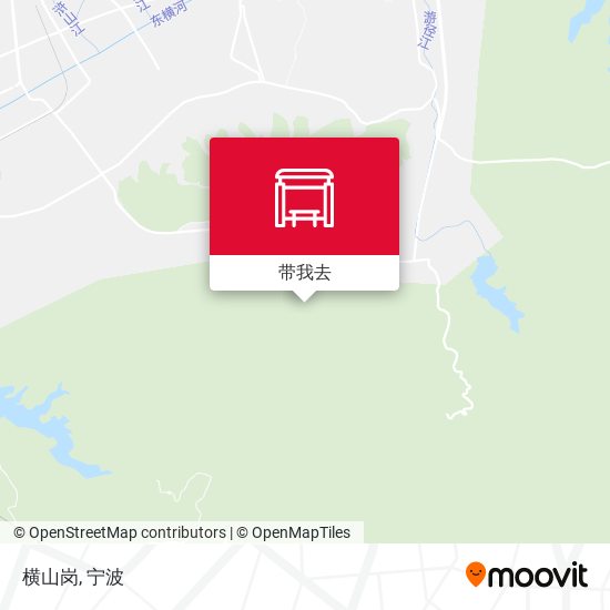 横山岗地图