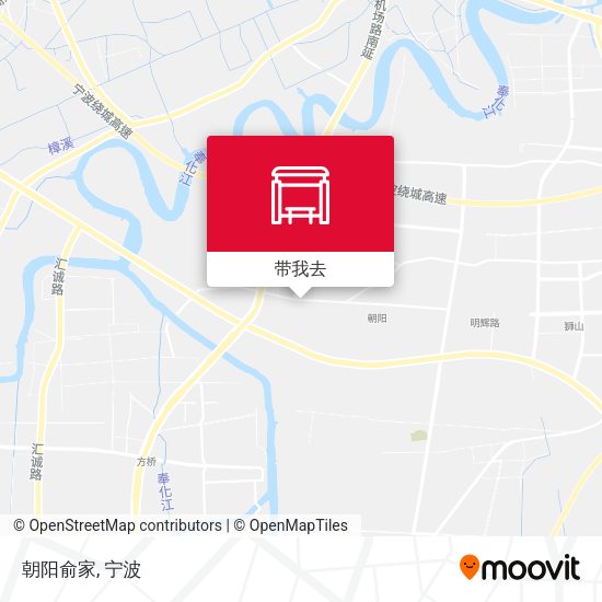 朝阳俞家地图