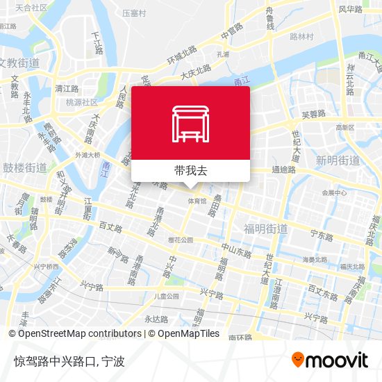 惊驾路中兴路口地图