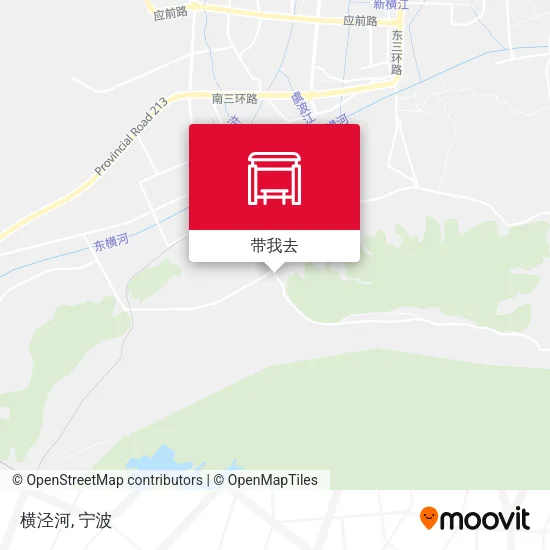 横泾河地图