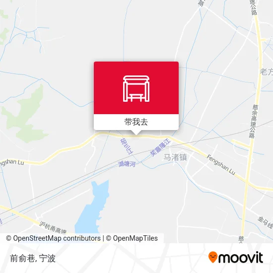 前俞巷地图