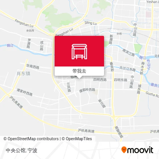 中央公馆地图