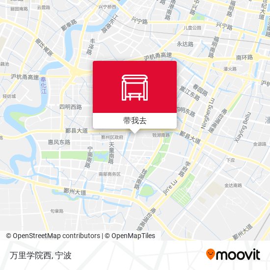 万里学院西地图