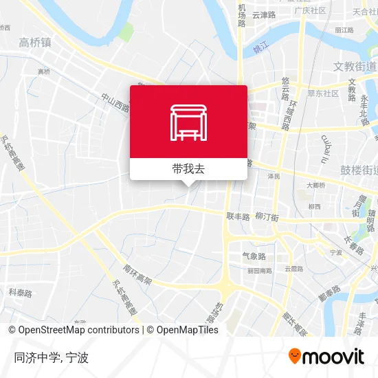 同济中学地图