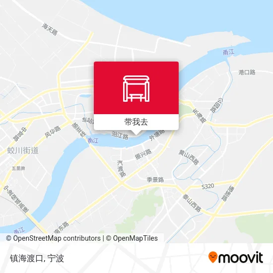 镇海渡口地图
