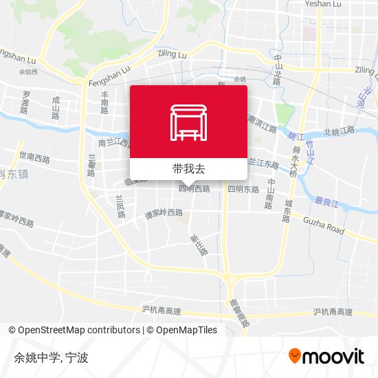 余姚中学地图