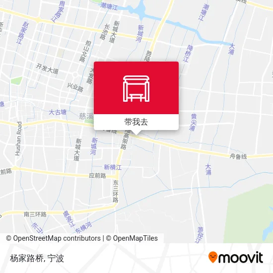 杨家路桥地图