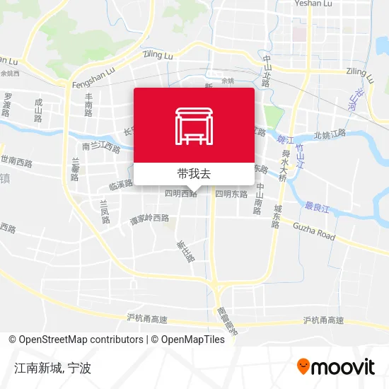 江南新城地图