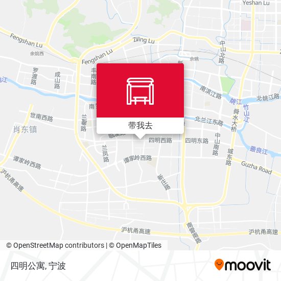 四明公寓地图