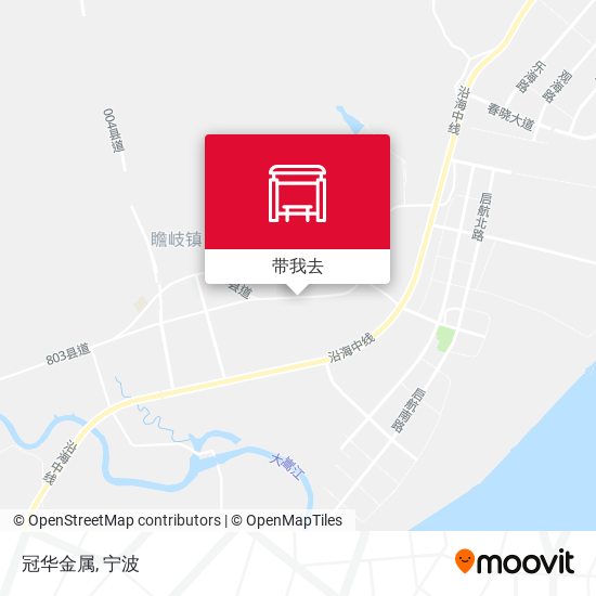 冠华金属地图