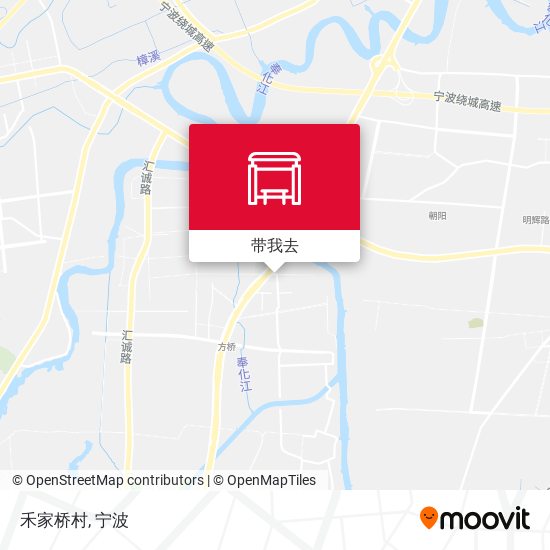 禾家桥村地图