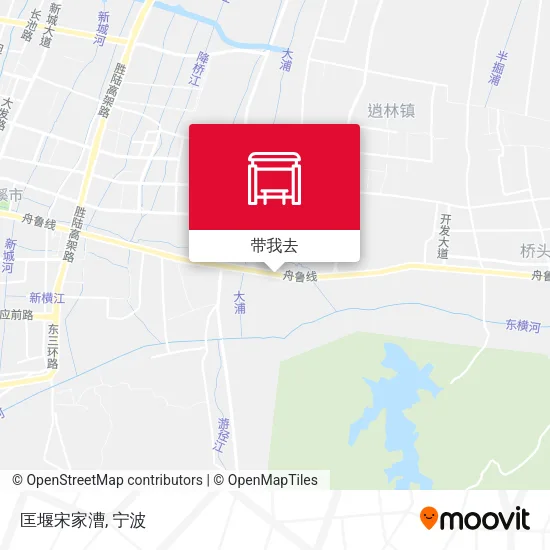 匡堰宋家漕地图