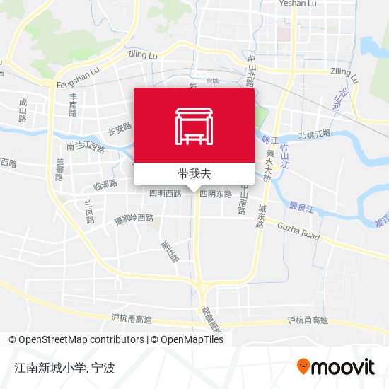 江南新城小学地图
