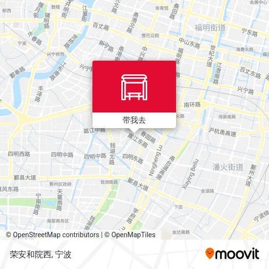 荣安和院西地图