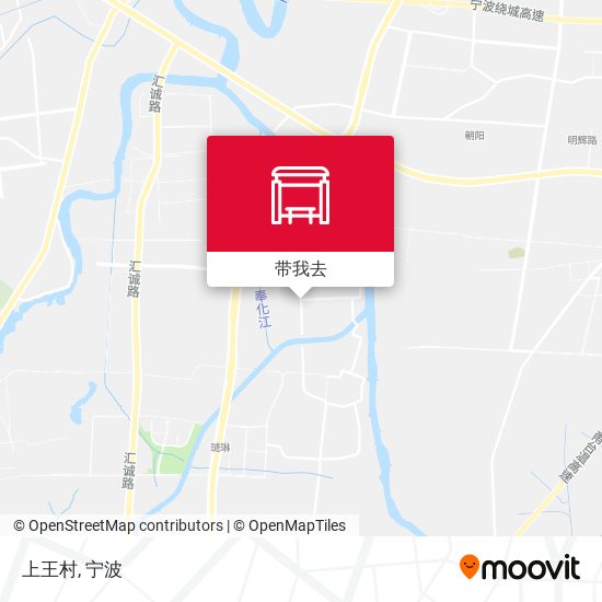 上王村地图