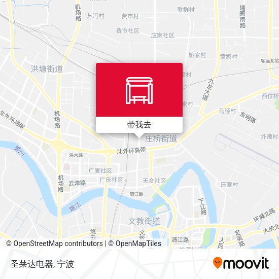 圣莱达电器地图