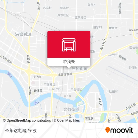 圣莱达电器地图