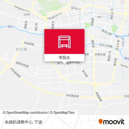 余姚职成教中心地图