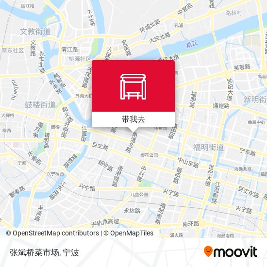 张斌桥菜市场地图