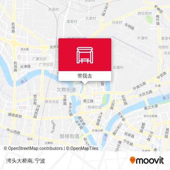 湾头大桥南地图