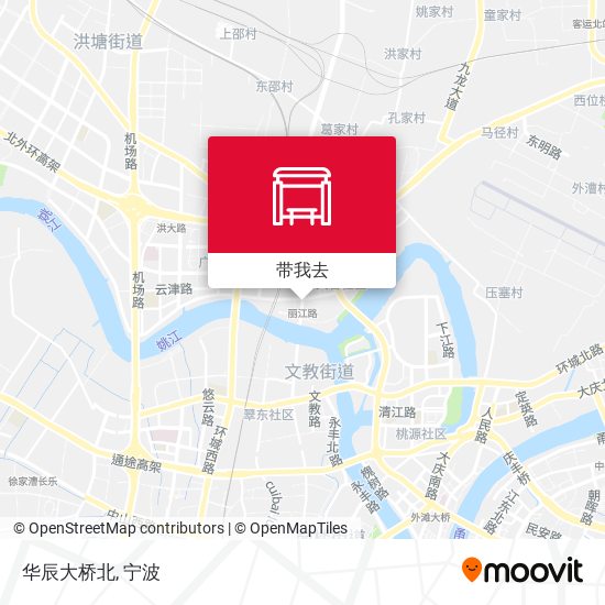华辰大桥北地图