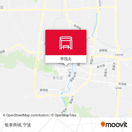 银泰商城地图