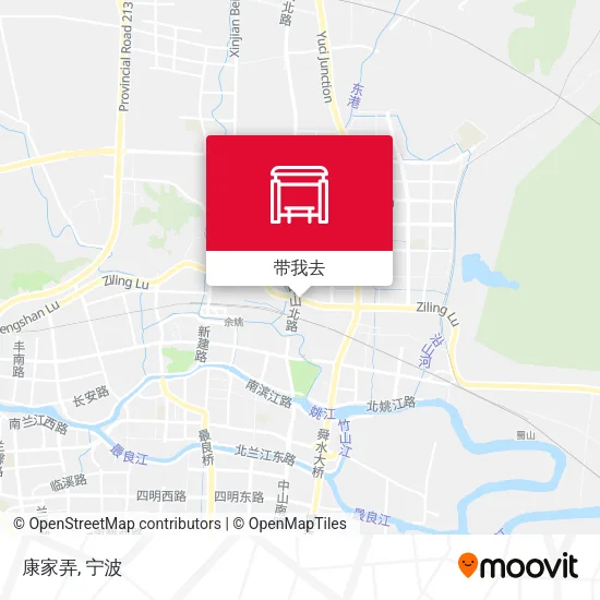康家弄地图