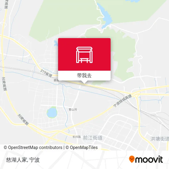 慈湖人家地图