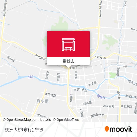 姚洲大桥(东行)地图