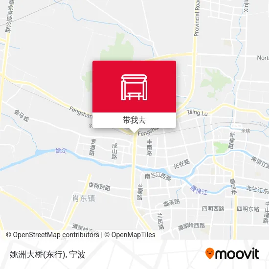 姚洲大桥(东行)地图